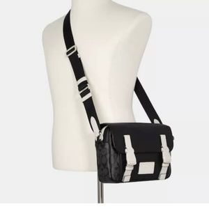 Coach Track Crossbody in Signature Canvas